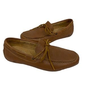 Born Mens Virgo Slip On Shoes Lace Moc Toe Moccasin Driving Drivers Shoes 8/41